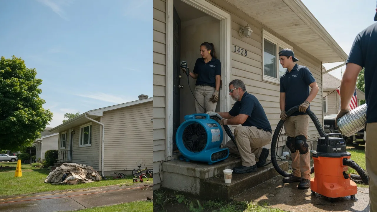 Water Damage Restoration in Compton, IL near me